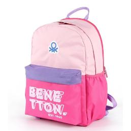 United Colors of Benetton Okul Çantası Pink Tones -